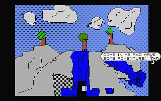 Ghastly Ghost of the 5th Dimension atari screenshot
